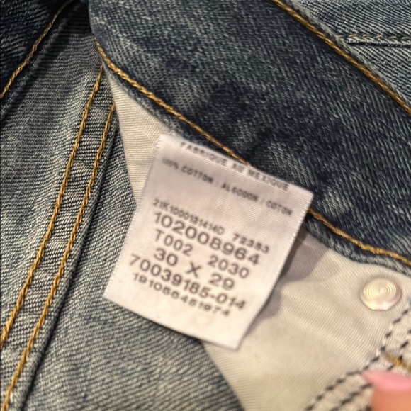 Lee Blue Straight Jeans Timeless Fit - Picture 5 of 5